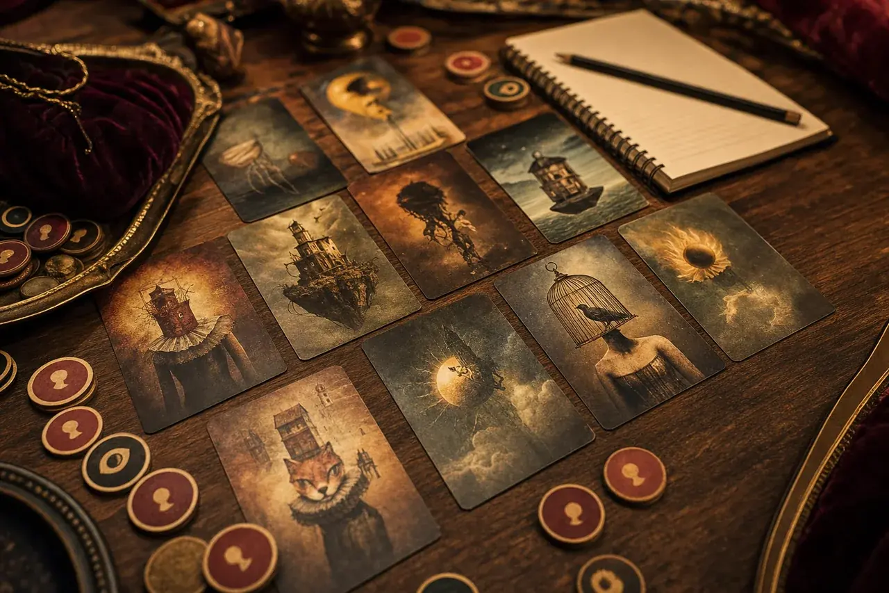 Ambientazione di Detective Club: il party game di bluff, indizi e storie