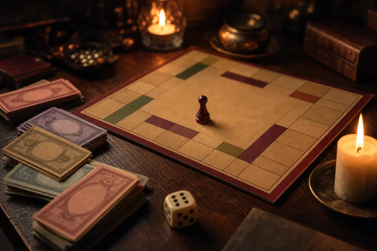 Ambientazione di Giorno di Paga: il gioco da tavolo della gestione dei soldi