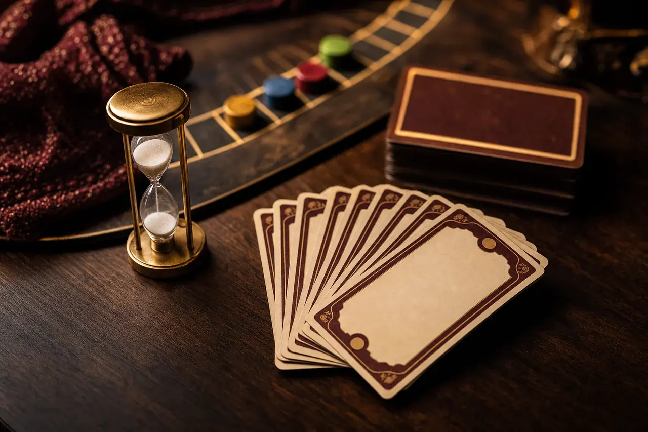 Ambientazione di Indomimando: il gioco da tavolo dei mimi a squadre