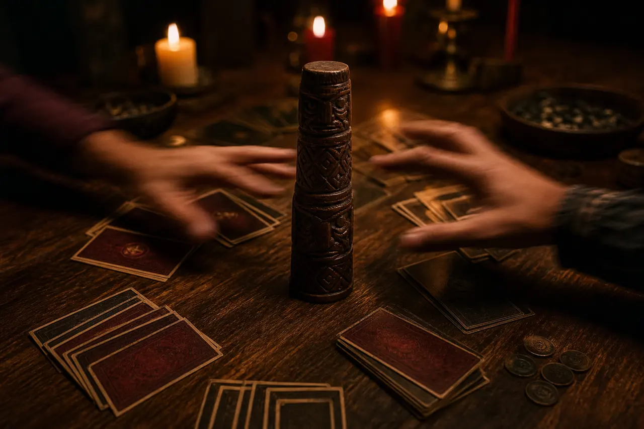 Ambientazione di Jungle Speed: il gioco di carte di destrezza e colpo d'occhio