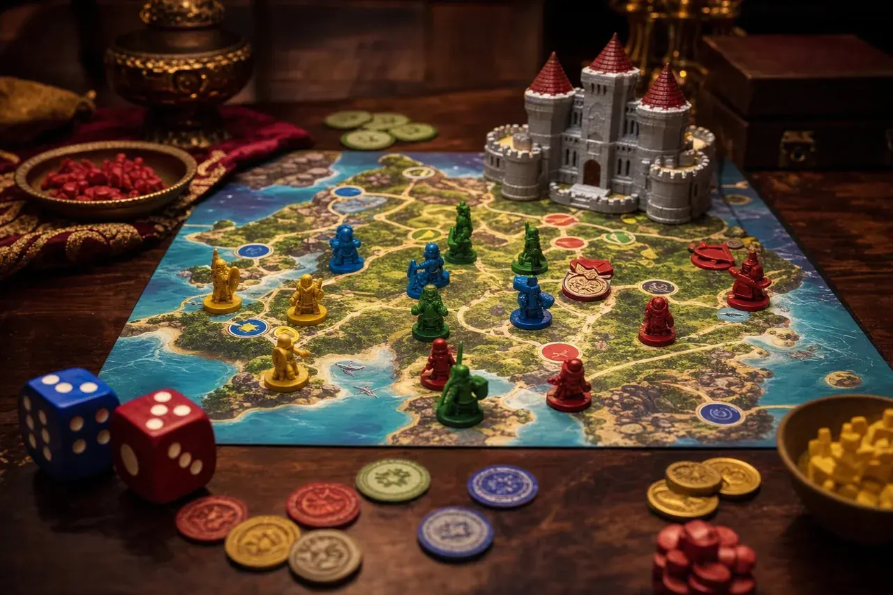 Ambientazione di Risiko Junior: il gioco da tavolo cooperativo per bambini